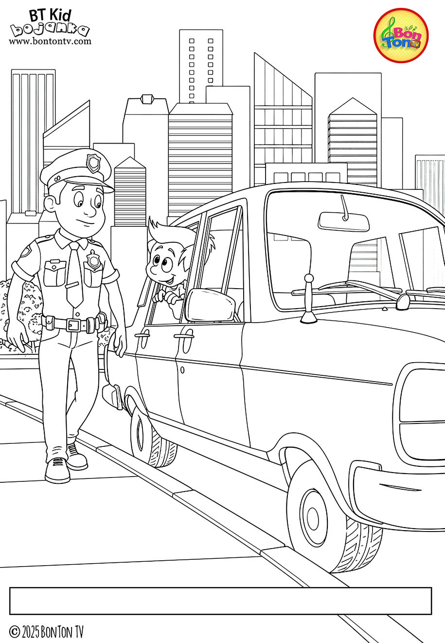 Christmas Coloring Pages for Kids - BonTon TV - Bo�i� - bojanke za printanje