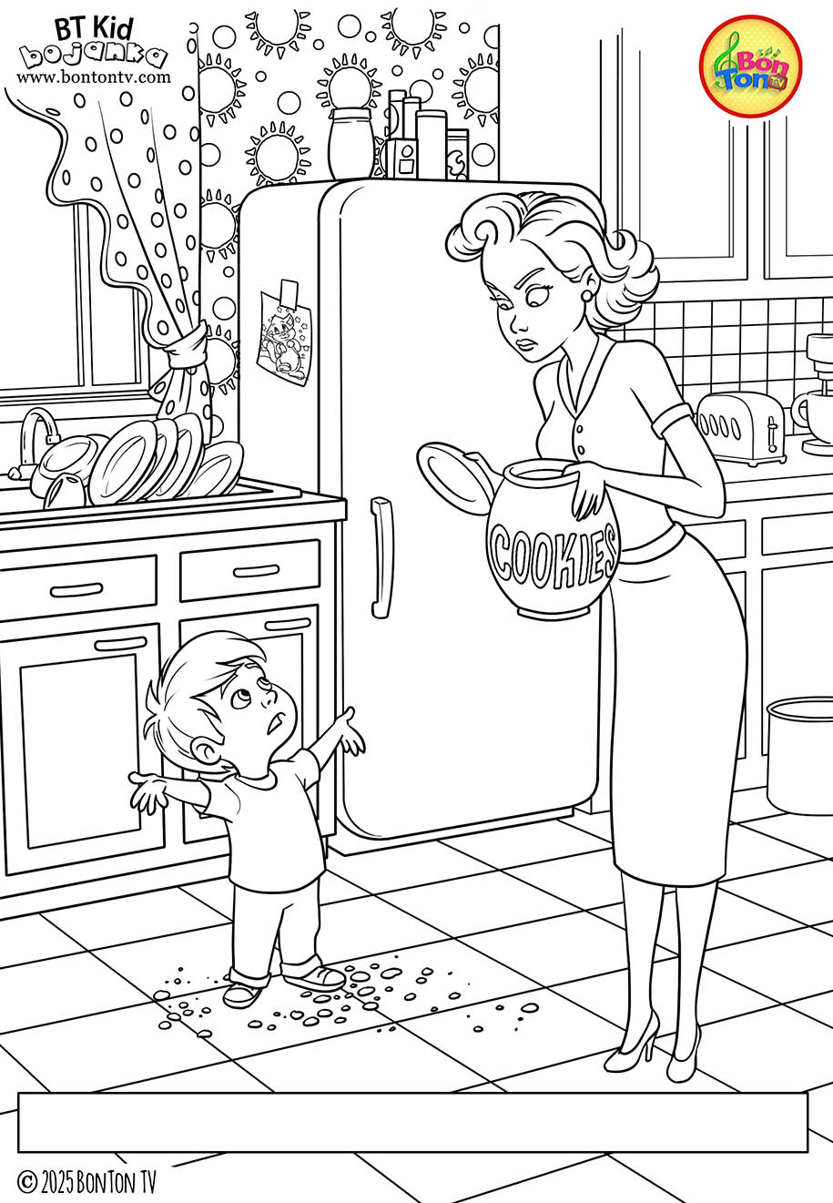 Christmas Coloring Pages for Kids - BonTon TV - Bo�i� - bojanke za printanje