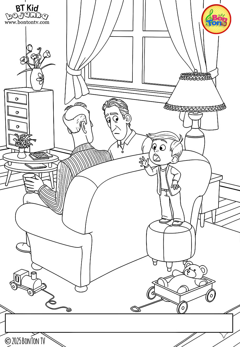 Christmas Coloring Pages for Kids - BonTon TV - Bo�i� - bojanke za printanje