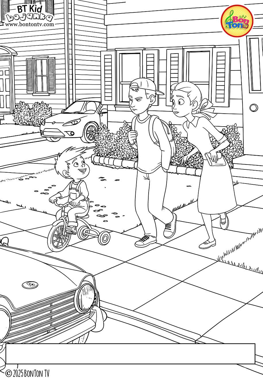 Christmas Coloring Pages for Kids - BonTon TV - Bo�i� - bojanke za printanje