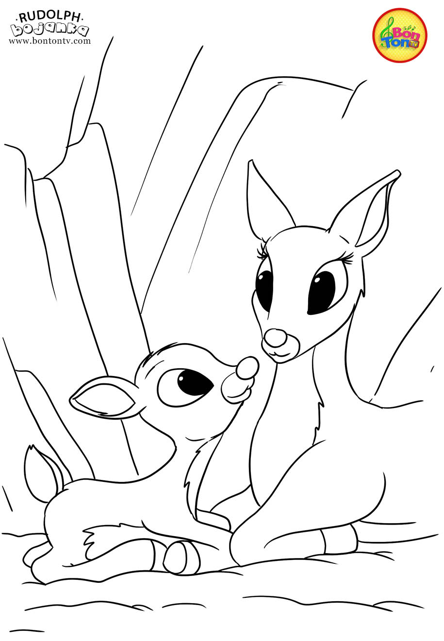 Christmas Coloring Pages for Kids - BonTon TV - Bo�i� - bojanke za printanje