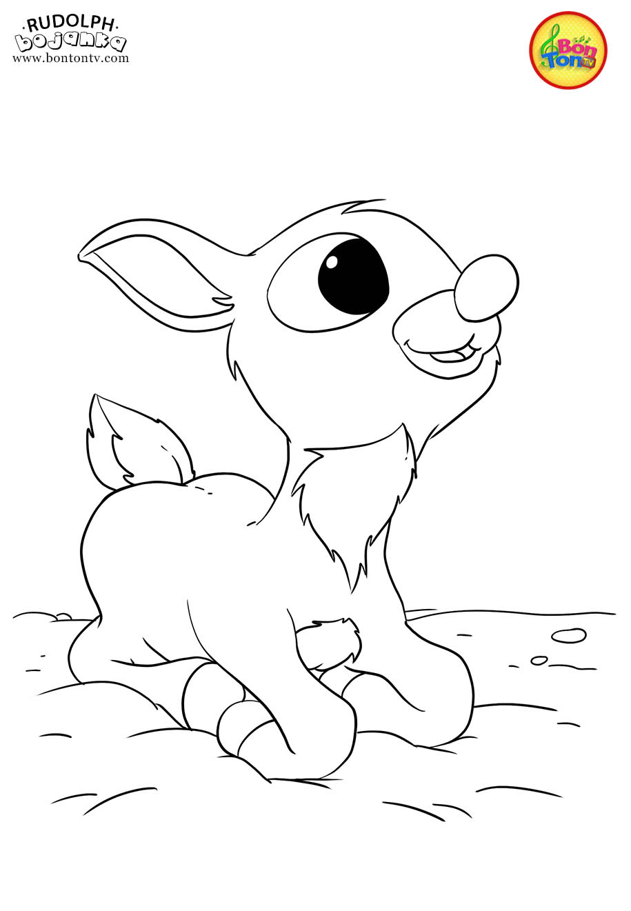 Christmas Coloring Pages for Kids - BonTon TV - Bo�i� - bojanke za printanje