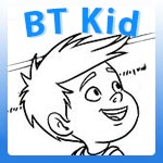BT Kid coloring pages and jokes