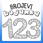 brojevi bojanka