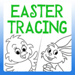 easter tracing