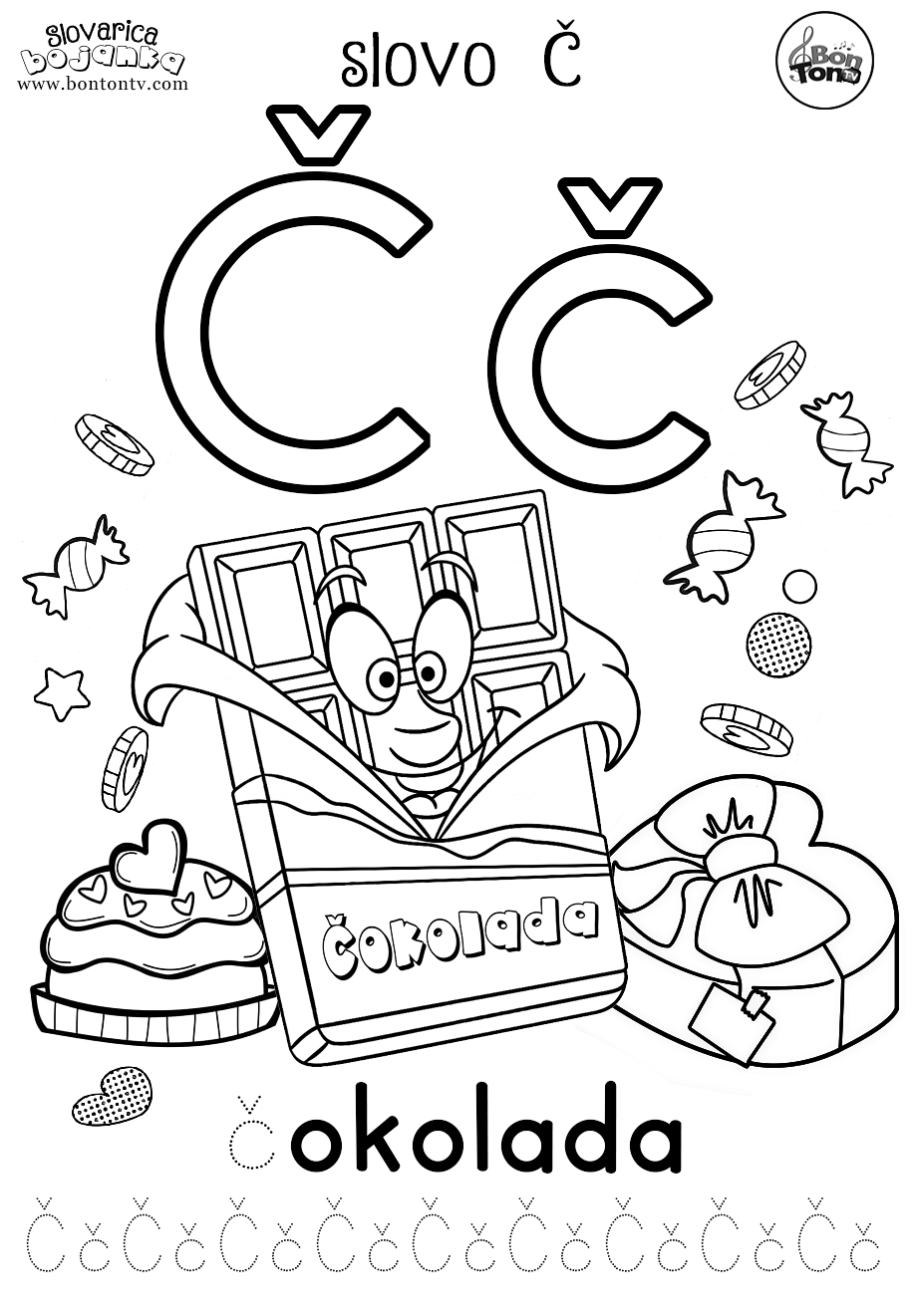 ABECEDA SLOVARICA - slovo � -  BonTon TV