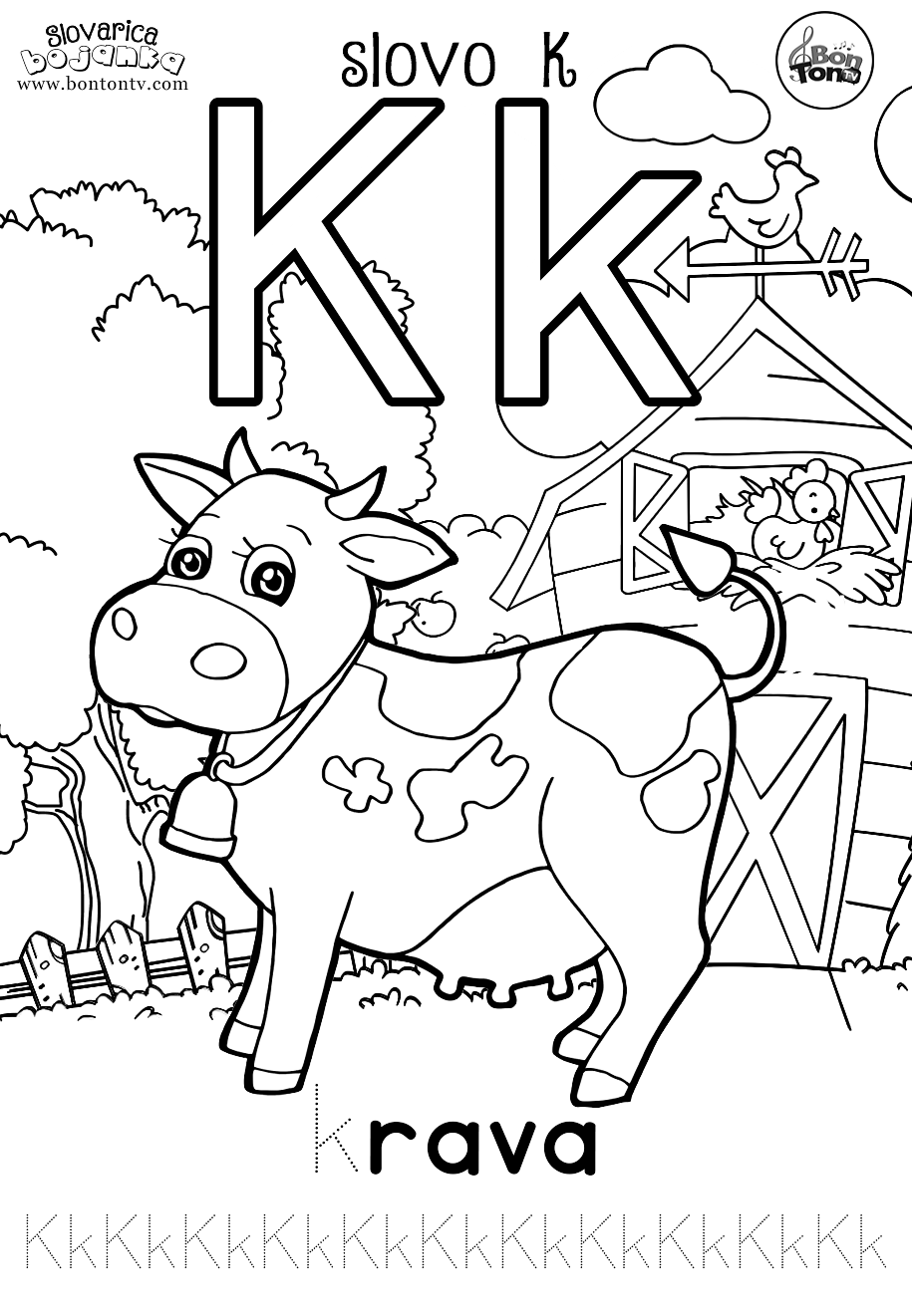 ABECEDA SLOVARICA - slovo K - BonTon TV