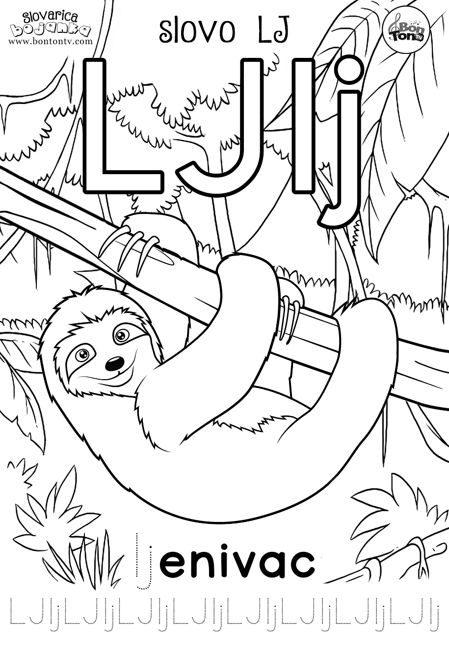 ABECEDA SLOVARICA - slovo LJ - BonTon TV
