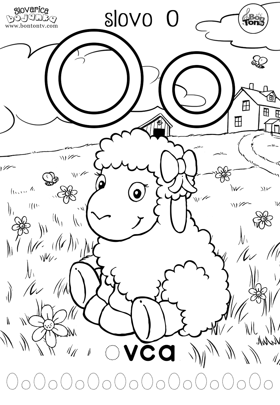 ABECEDA SLOVARICA - slovo O - BonTon TV - ovca